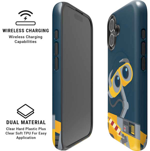 Disney Wall-E Character Art iPhone 16 Magsafe Impact Case