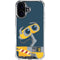 Disney Wall-E Character Art iPhone 16 Plus Clear Case