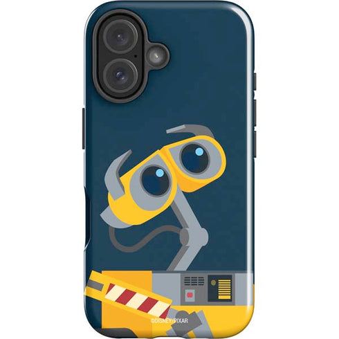 Disney Wall-E Character Art iPhone 16 Plus Impact Case
