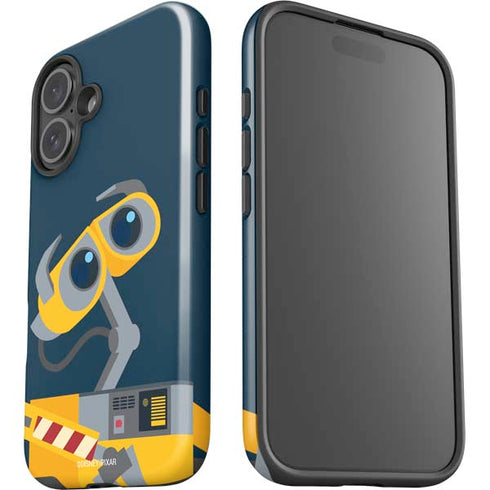Disney Wall-E Character Art iPhone 16 Plus Impact Case