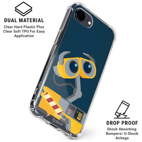 Disney Wall-E Character Art iPhone 16e Clear Case