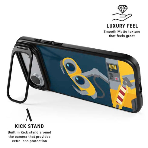 Disney Wall-E Character Art iPhone 17 Air Kickstand Case