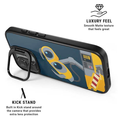 Disney Wall-E Character Art iPhone 17 Kickstand Case