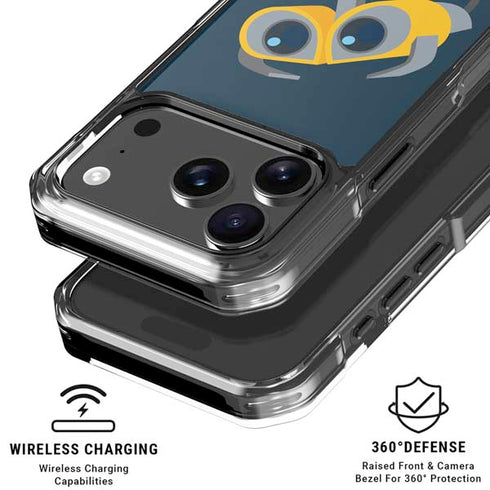 Disney Wall-E Character Art iPhone 17 Pro Clear Case
