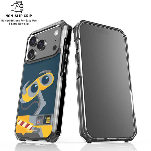 Disney Wall-E Character Art iPhone 17 Pro Clear Case