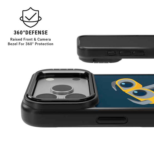 Disney Wall-E Character Art iPhone 17 Pro Max Kickstand Case