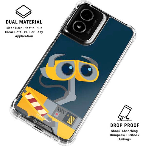 Disney Wall-E Character Art Moto G Power 5G (2024) Clear Case