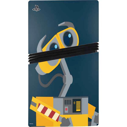 Disney Wall-E Character Art PS5 Pro Disk Bundle Skin