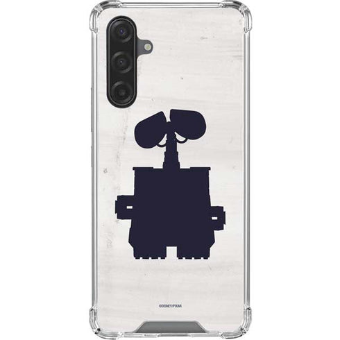 Disney Wall-E Silhouette Galaxy A17 Clear Case
