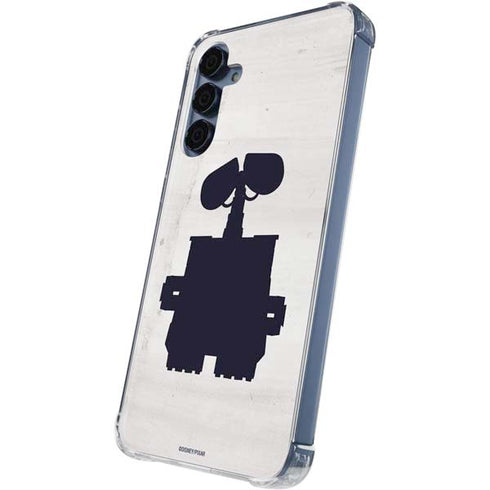 Disney Wall-E Silhouette Galaxy A35 5G Clear Case