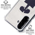 Disney Wall-E Silhouette Galaxy A36 5G Clear Case