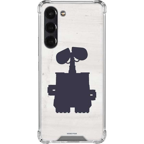 Disney Wall-E Silhouette Galaxy S24 FE Clear Case