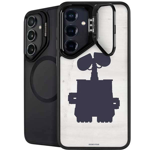 Disney Wall-E Silhouette Galaxy S25 Kickstand Case