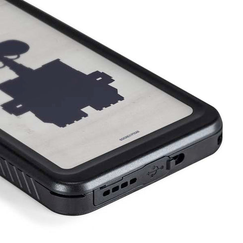 Disney Wall-E Silhouette Galaxy S24 Plus Waterproof Case