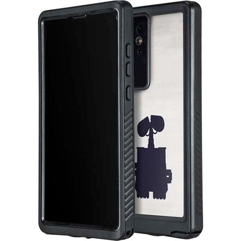 Disney Wall-E Silhouette Galaxy S24 Ultra Waterproof Case