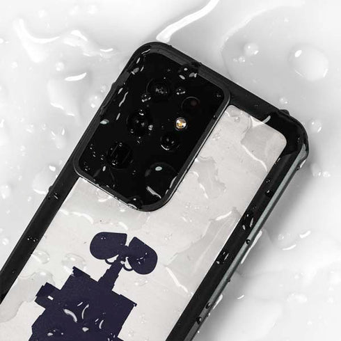 Disney Wall-E Silhouette Galaxy S24 Ultra Waterproof Case