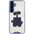 Disney Wall-E Silhouette Galaxy S25 Plus Clear Case