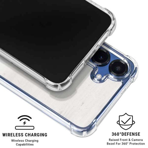 Disney Wall-E Silhouette Galaxy S25 Plus Clear Case