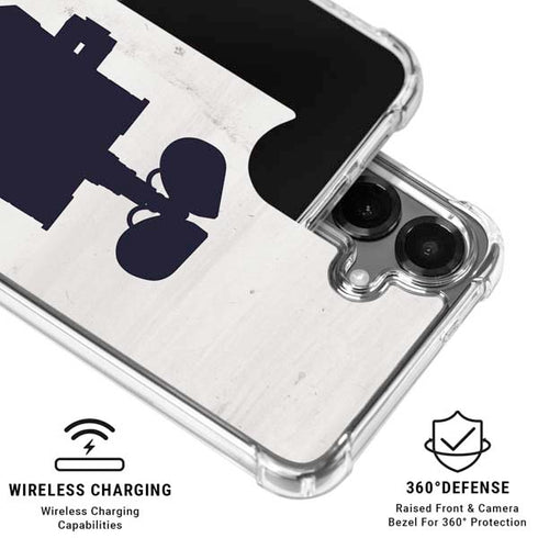 Disney Wall-E Silhouette Galaxy S26 Clear Case