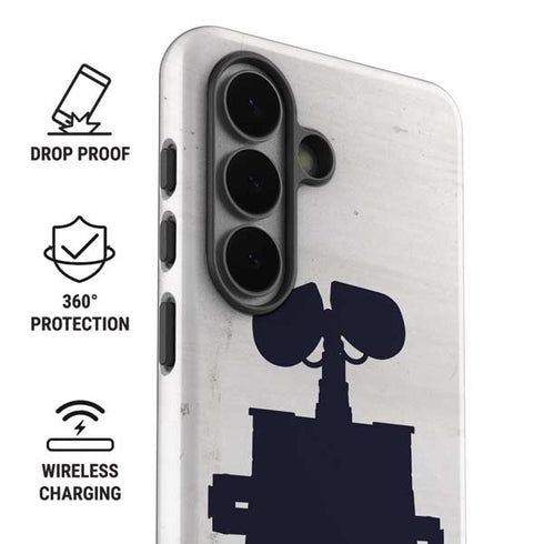 Disney Wall-E Silhouette Galaxy S26 Impact Case