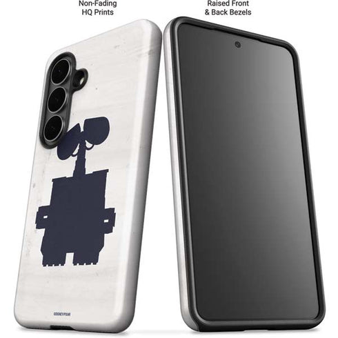 Disney Wall-E Silhouette Galaxy S26 Plus Impact Case