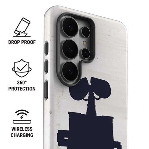 Disney Wall-E Silhouette Galaxy S26 Ultra Impact Case