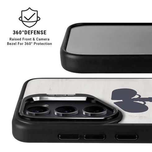 Disney Wall-E Silhouette Galaxy S26 Ultra Kickstand Case
