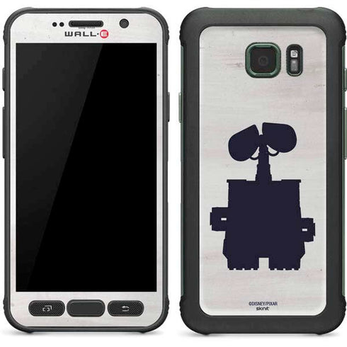 Disney Wall-E Silhouette Galaxy S7 Active Skin