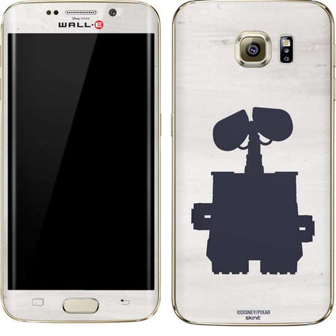 Disney Wall-E Silhouette Galaxy S7 Edge Skin