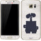Disney Wall-E Silhouette Galaxy S7 Edge Skin