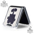 Disney Wall-E Silhouette Galaxy Z Flip6 Clear Case