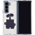 Disney Wall-E Silhouette Galaxy Z Fold5 5G Clear Case