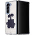 Disney Wall-E Silhouette Galaxy Z Fold5 5G Clear Case