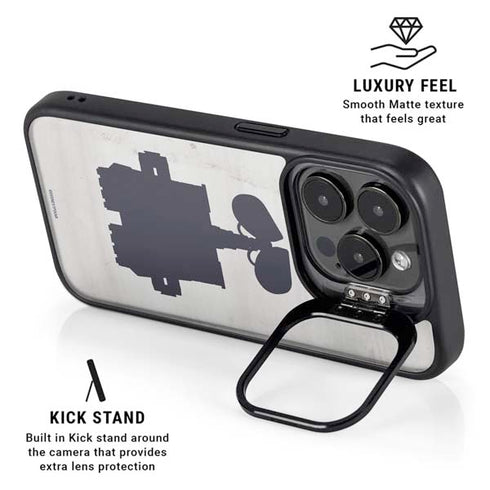 Disney Wall-E Silhouette iPhone 13 Pro Max Kickstand Case