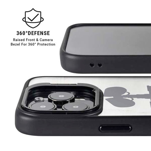 Disney Wall-E Silhouette iPhone 14 Pro Max Kickstand Case