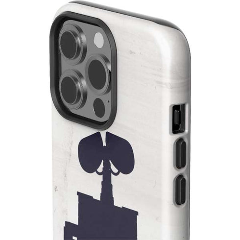Disney Wall-E Silhouette iPhone 15 Pro Impact Case