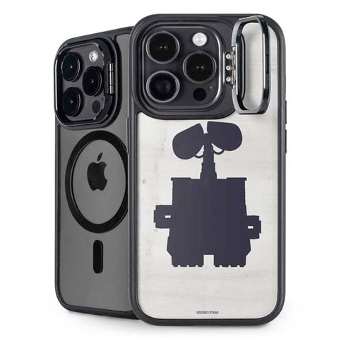 Disney Wall-E Silhouette iPhone 15 Pro Kickstand Case