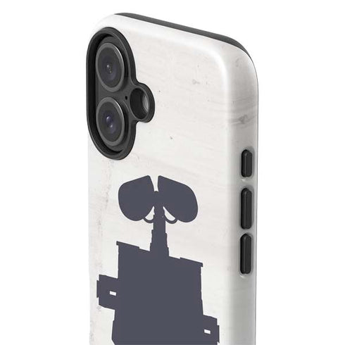Disney Wall-E Silhouette iPhone 16 Plus Impact Case