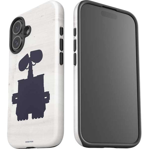 Disney Wall-E Silhouette iPhone 16 Plus Impact Case
