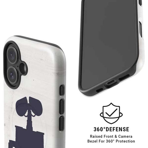Disney Wall-E Silhouette iPhone 16 Plus Magsafe Impact Case