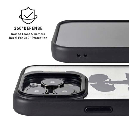 Disney Wall-E Silhouette iPhone 16 Pro Kickstand Case