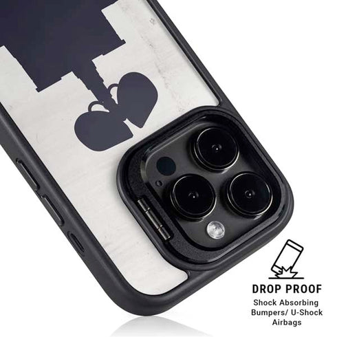 Disney Wall-E Silhouette iPhone 16 Pro Kickstand Case