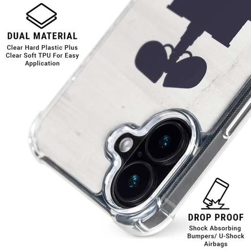 Disney Wall-E Silhouette iPhone 17 Clear Case