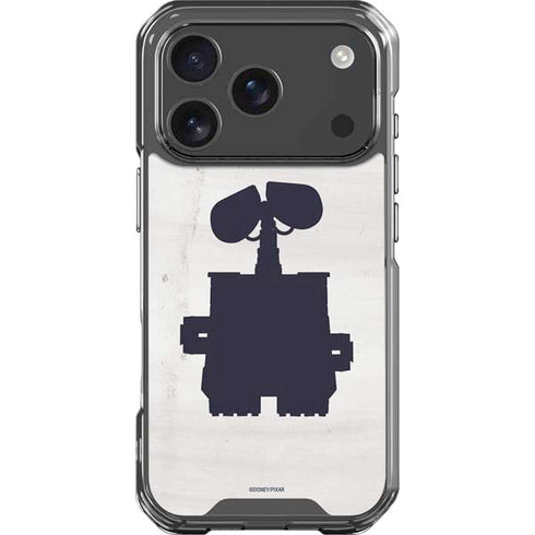 Disney Wall-E Silhouette iPhone 18 Pro Clear Case