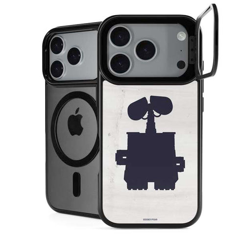 Disney Wall-E Silhouette iPhone 18 Pro Kickstand Case
