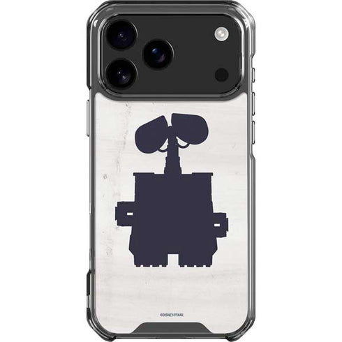 Disney Wall-E Silhouette iPhone 18 Pro Max Clear Case