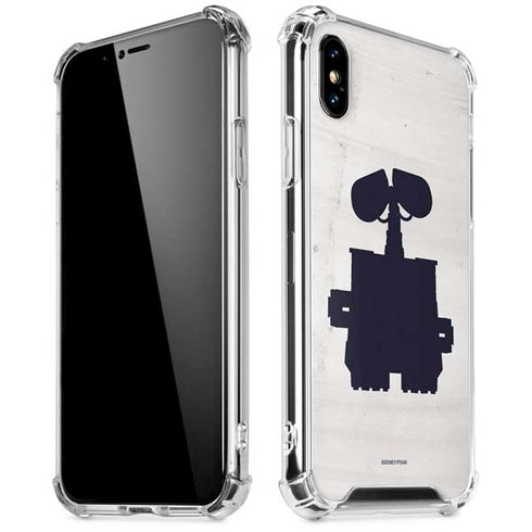 Disney Wall-E Silhouette iPhone X/XS Clear Case