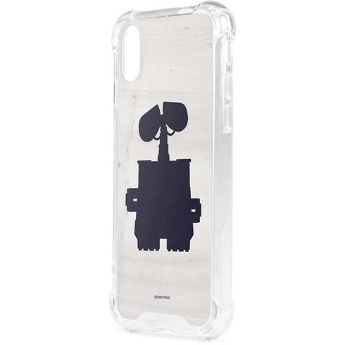 Disney Wall-E Silhouette iPhone XS Clear Case