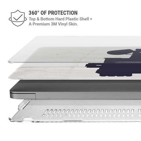Disney Wall-E Silhouette MacBook Pro 14in (2021-24) Case plus Skin