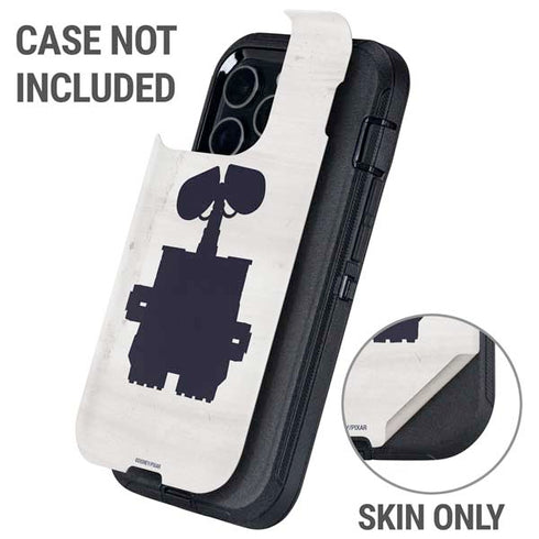 Disney Wall-E Silhouette Otterbox Defender iPhone Skin